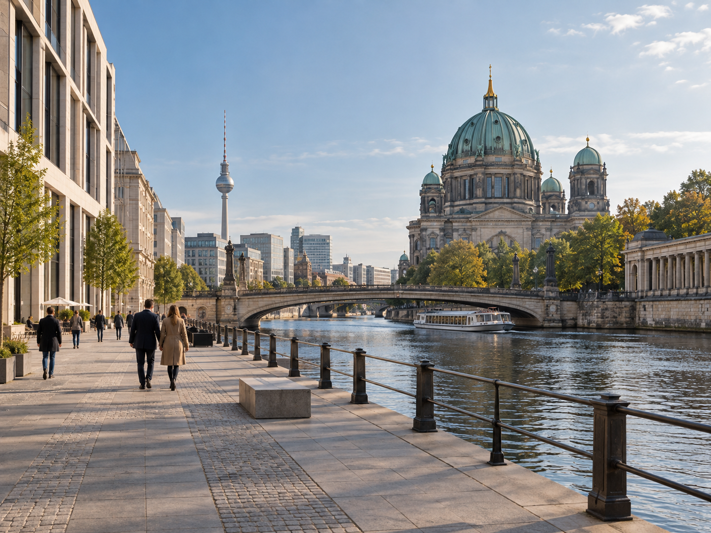 Konzeptionelle Stadtansicht in Deutschland